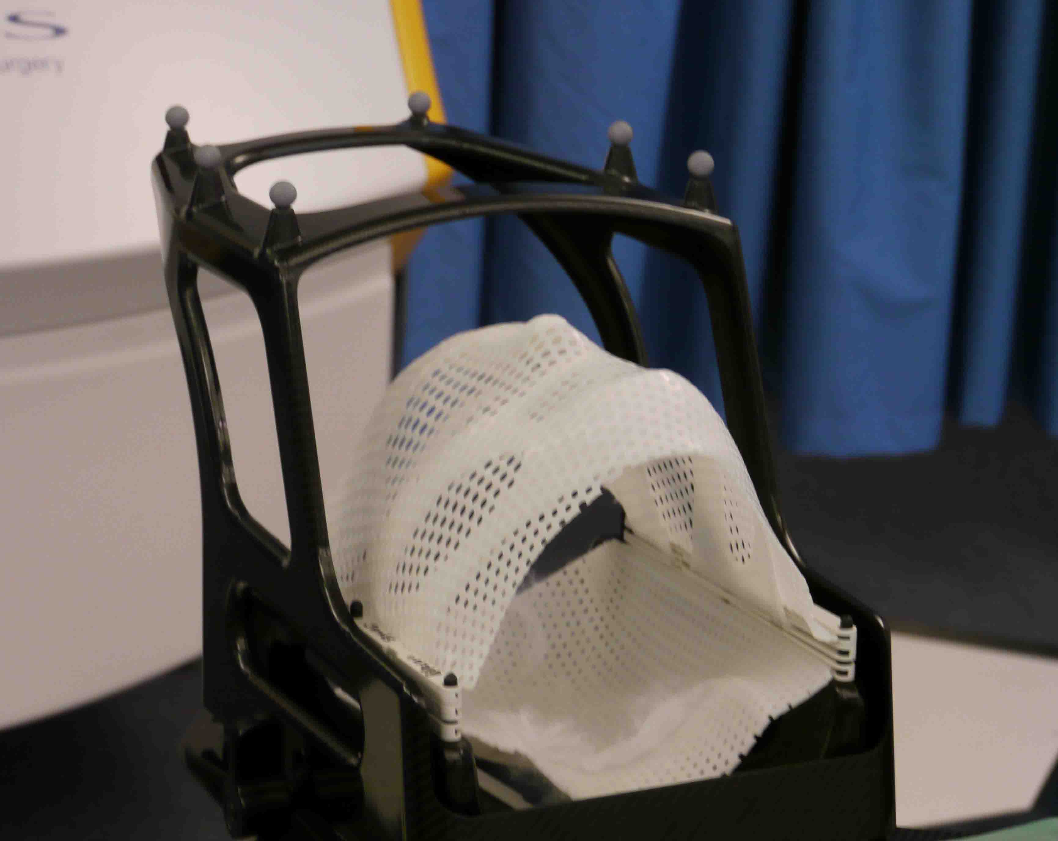 Typical Radio Surgery Face Masks used for Acoustic Neuroma treatment